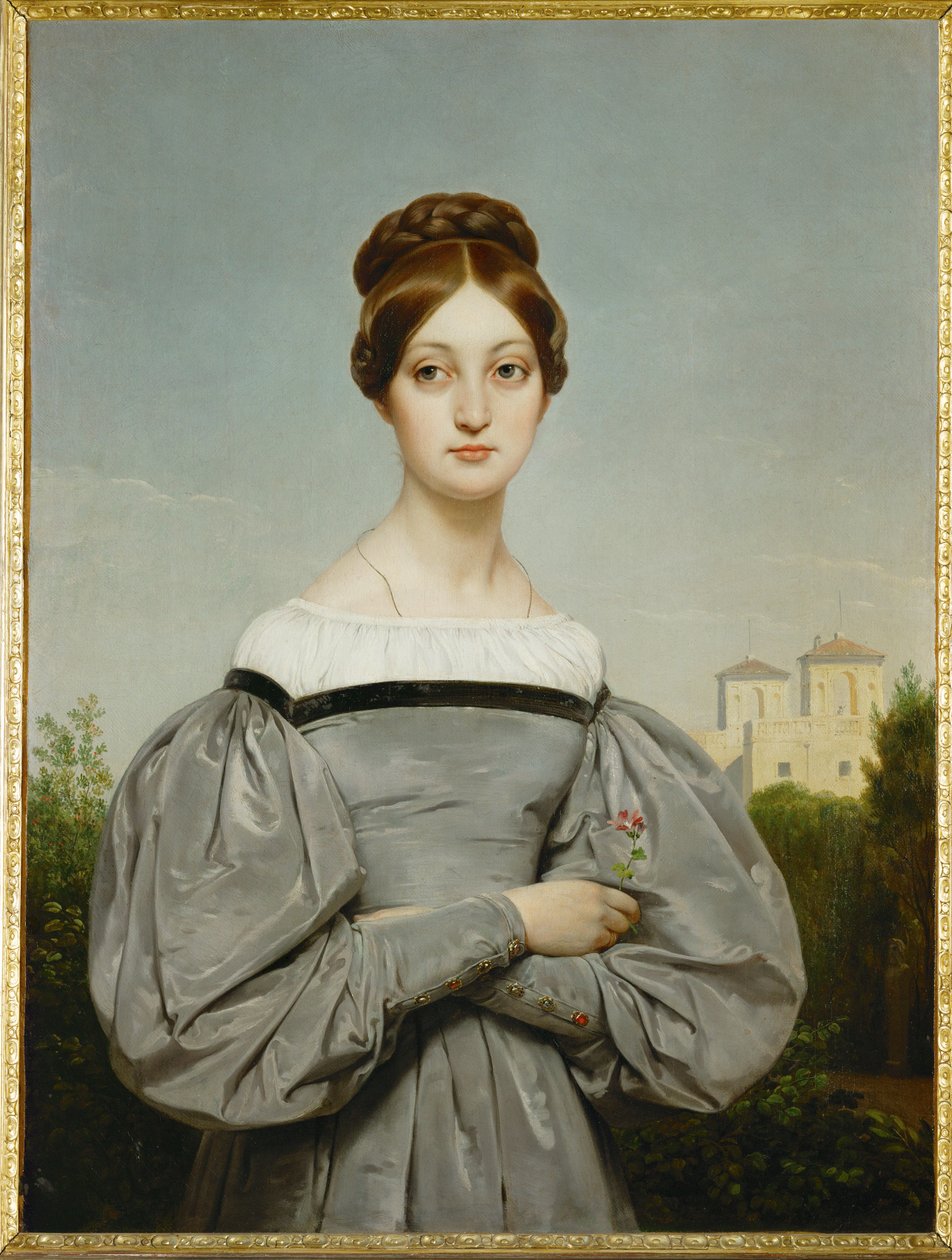 Louise Vernet, datter af kunstneren ... af Horace Vernet