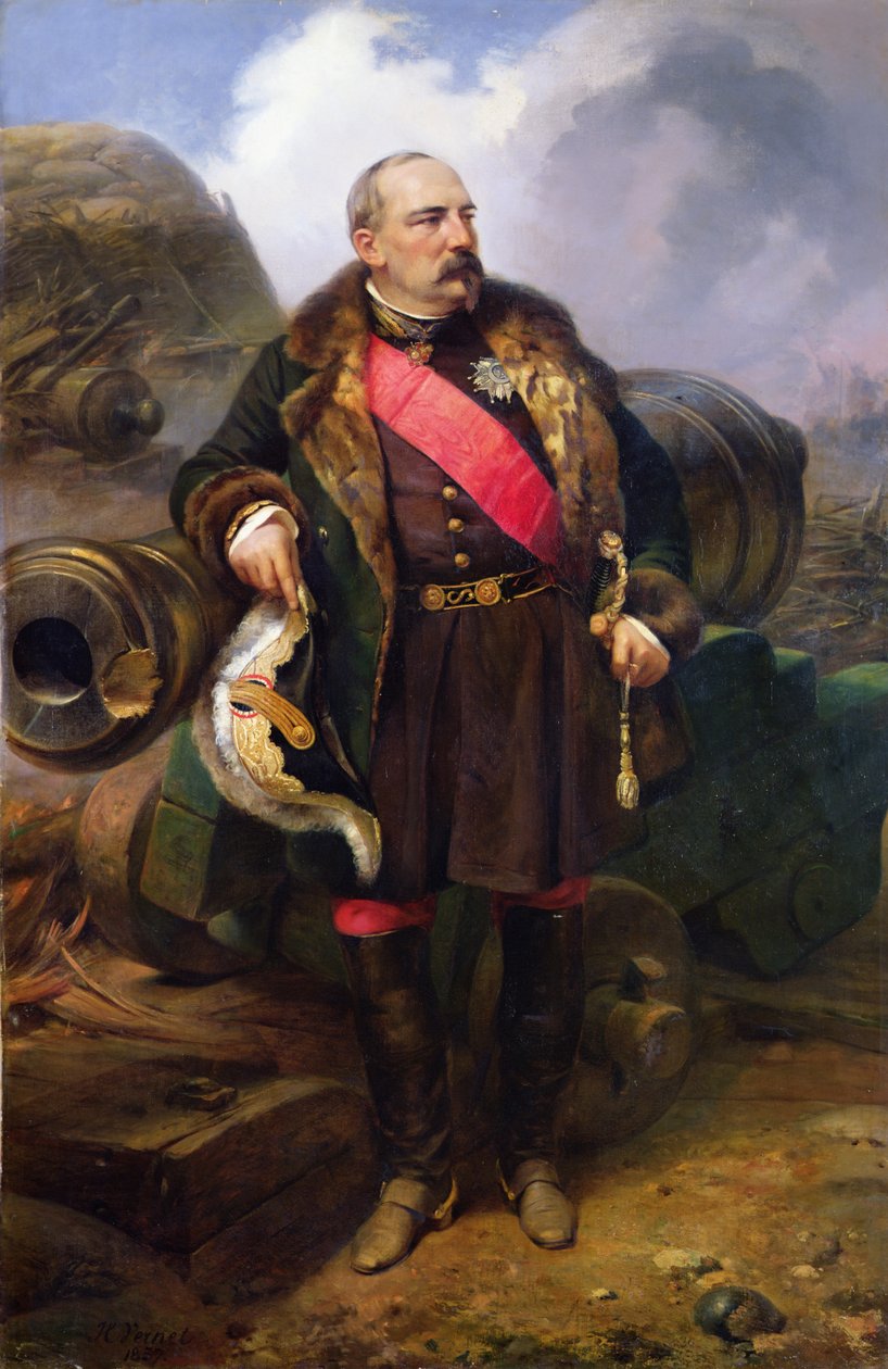 Pierre-Joseph-Francois Grove (1810-61) af Emile Jean Horace Vernet