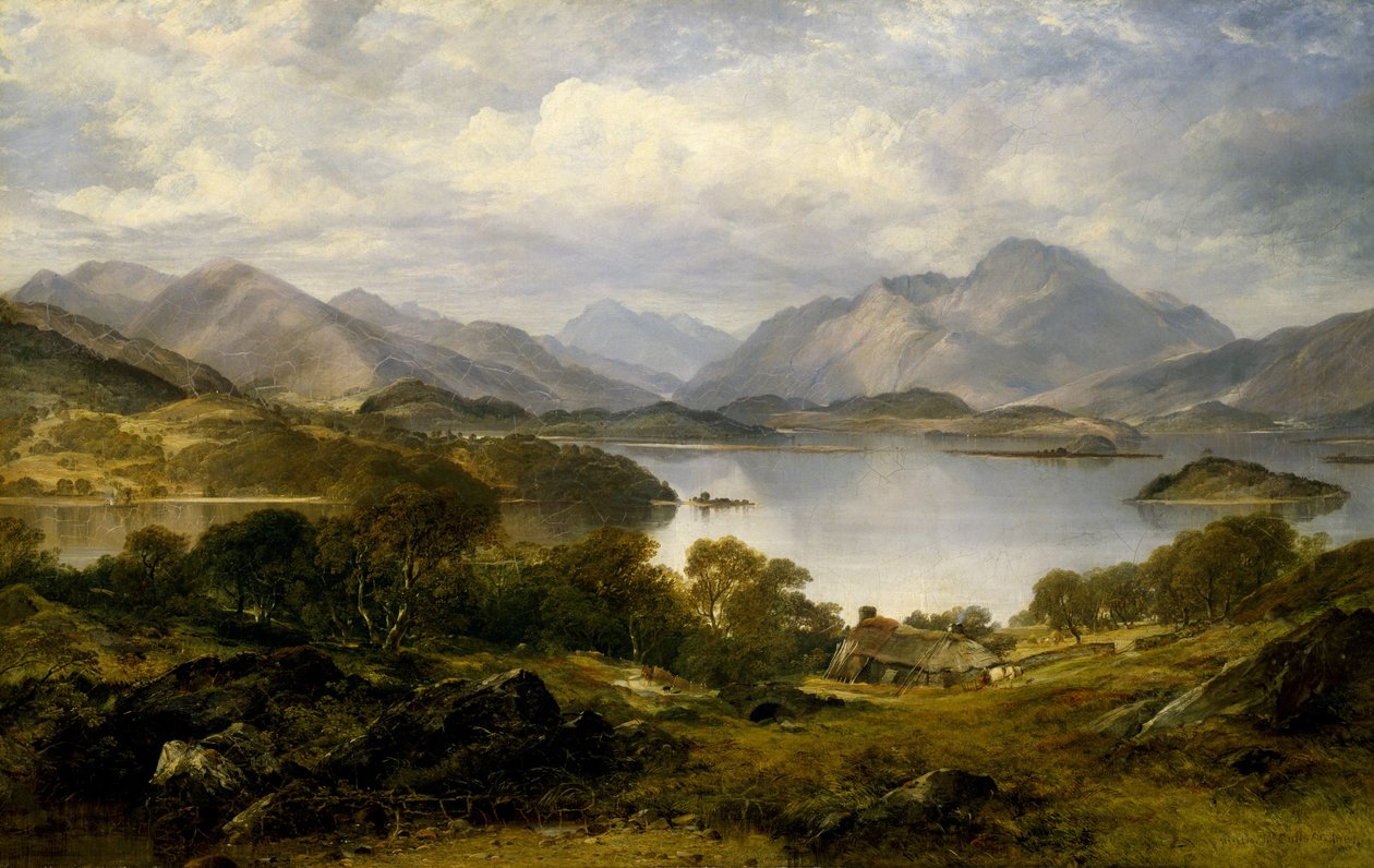 Loch Lomond af Horatio McCulloch