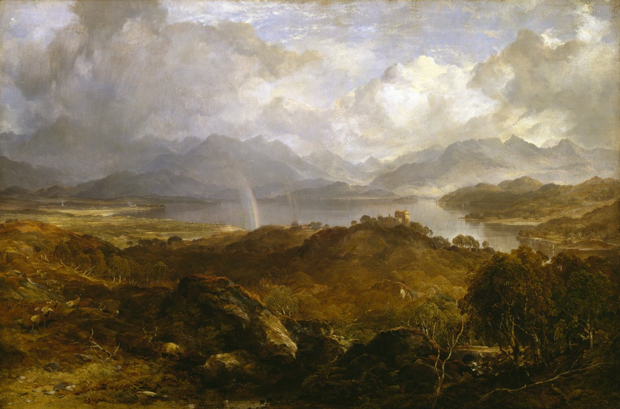 Mit hjerte er i højlandet af Horatio McCulloch
