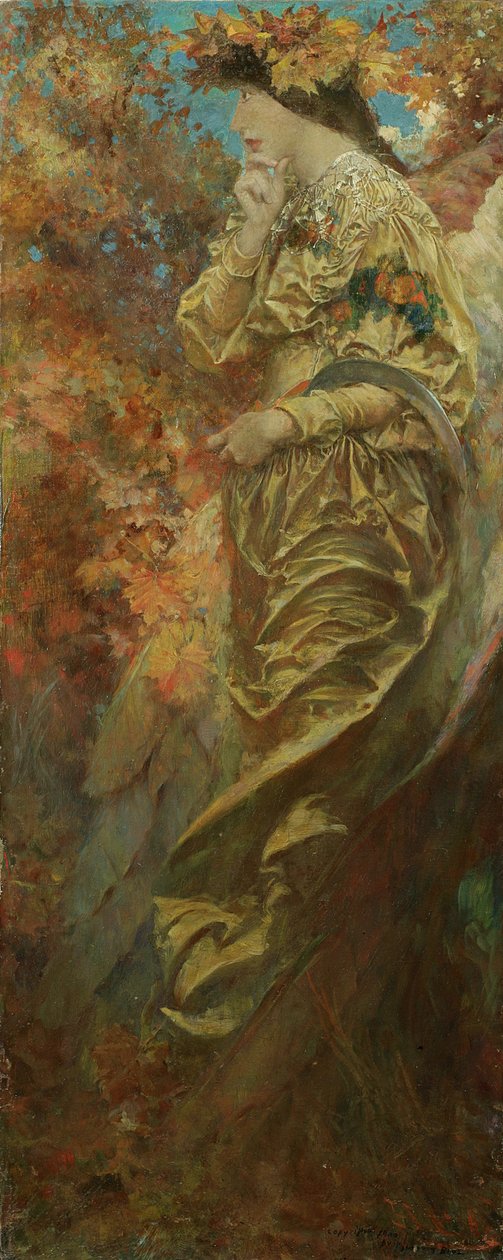 Efterår, 1900 af Howard Pyle