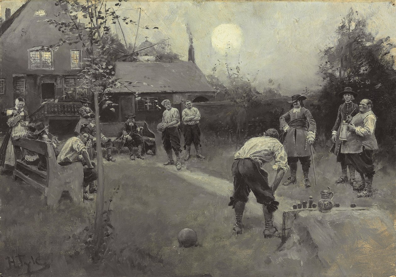 Bowling af Howard Pyle