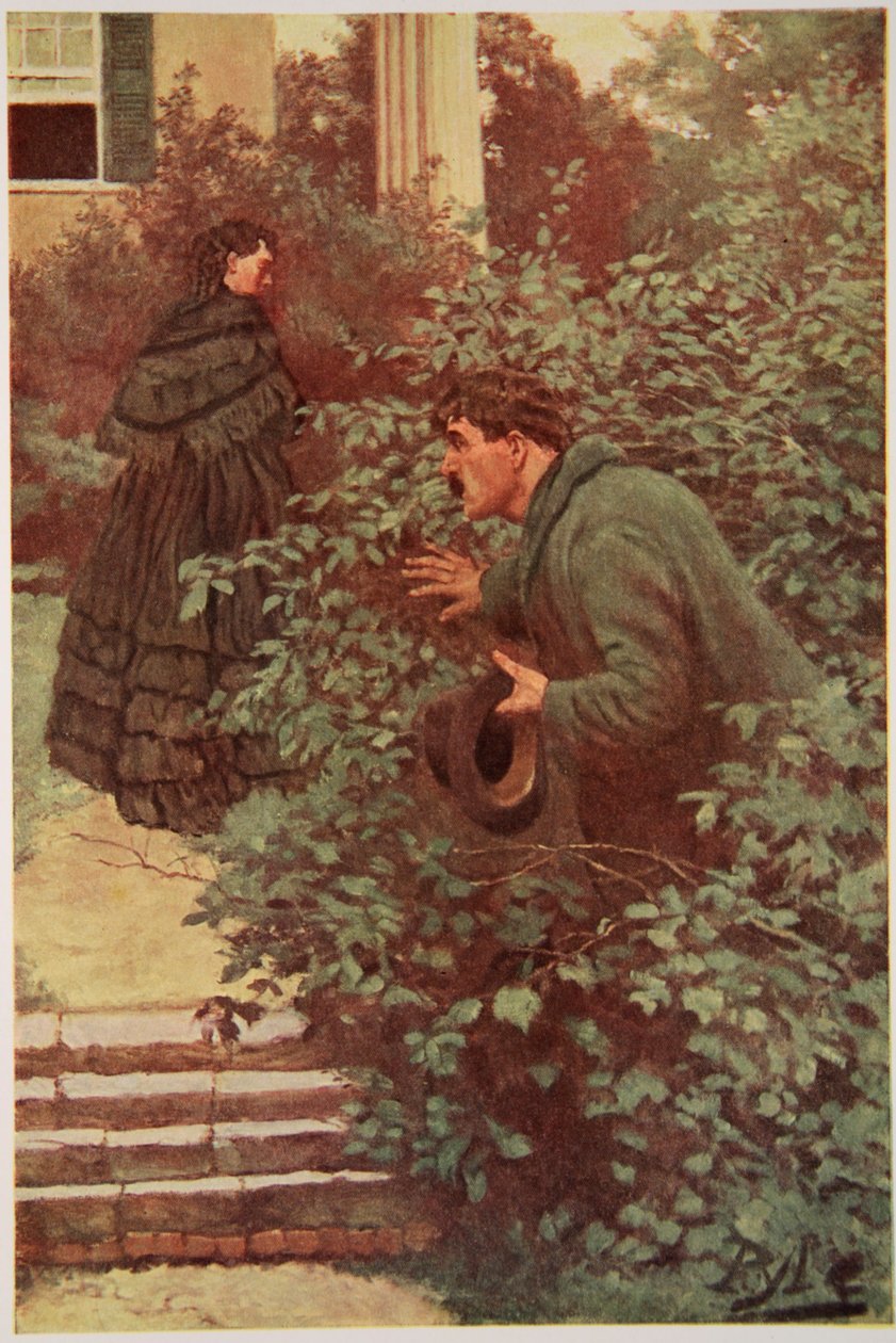 Hun blev konstant plaget af Spies af Howard Pyle