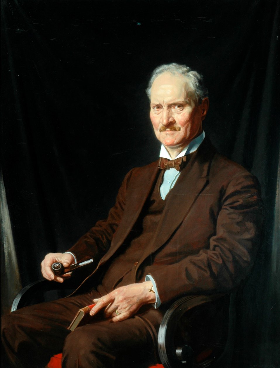 W. H. Brocklehurst, JP (olie på lærred) af Howard Somerville