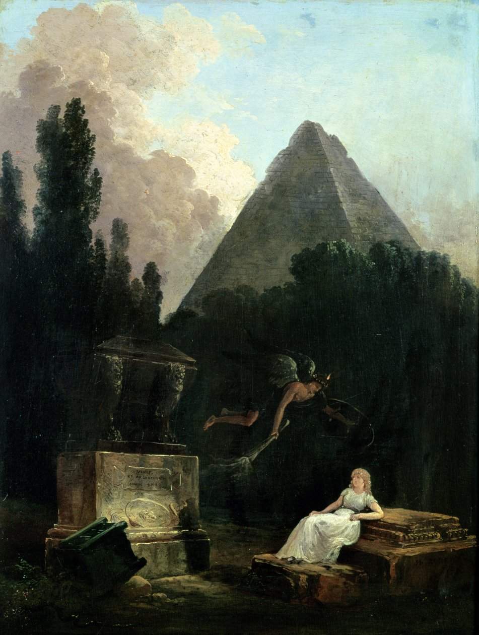 Gravens Ånd af Hubert Robert