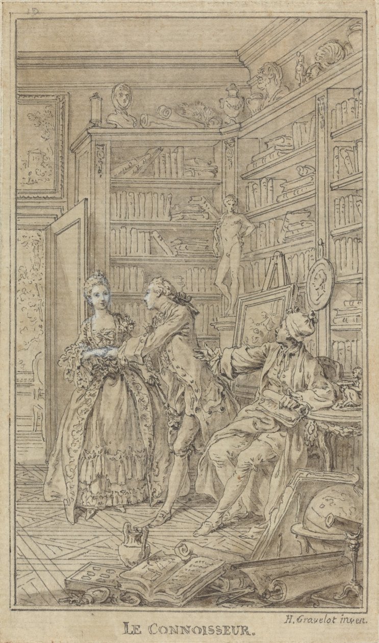 Kenderen af Hubert Francois Gravelot