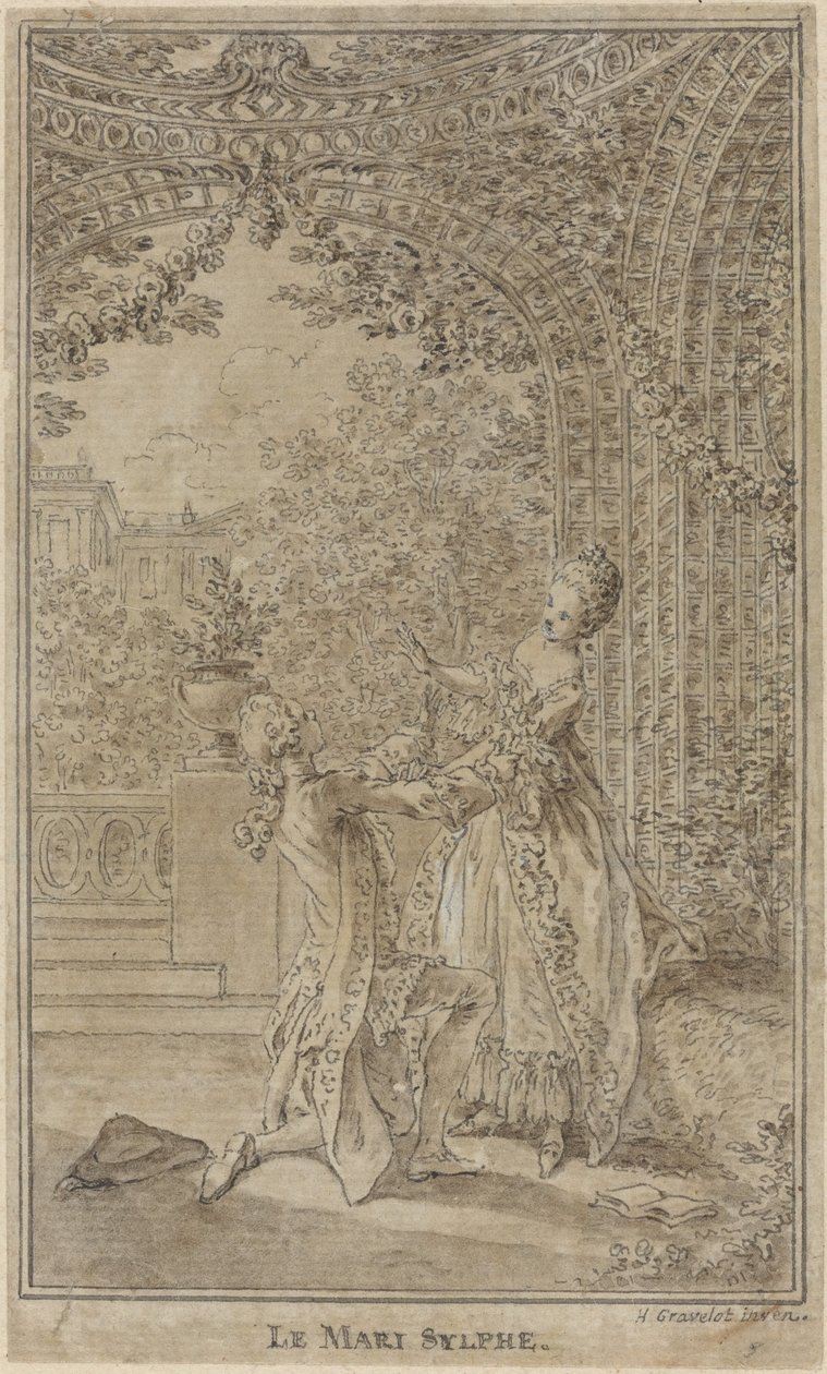 Sylfmanden af Hubert Francois Gravelot