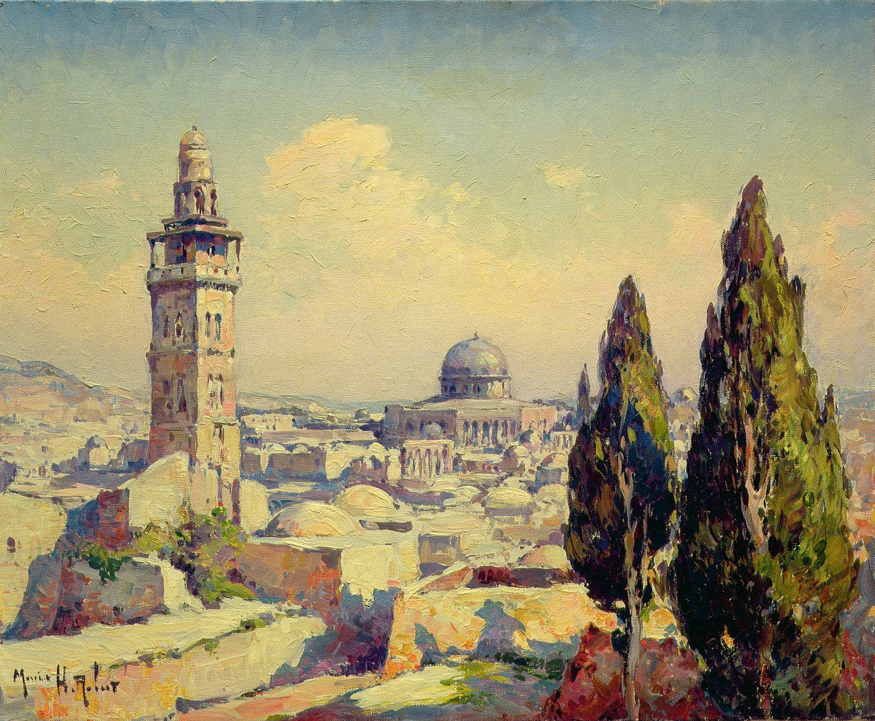 Jerusalem af Hubert Robert