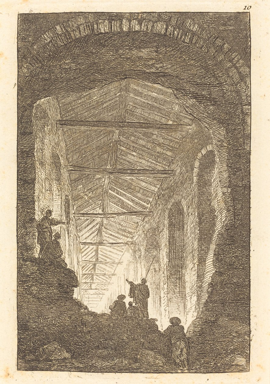 Det Gamle Galleri af Hubert Robert