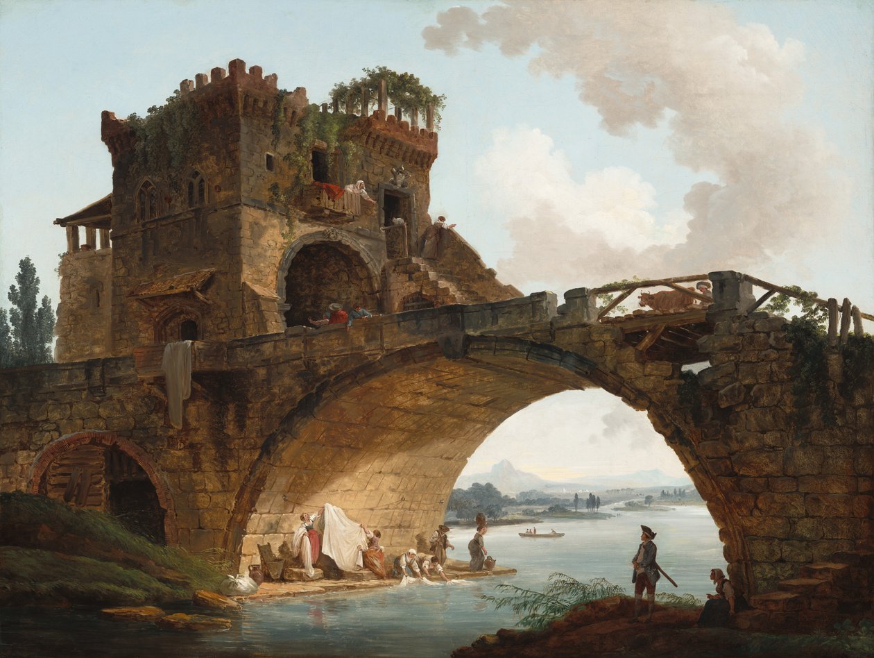 Lønbroen af Hubert Robert