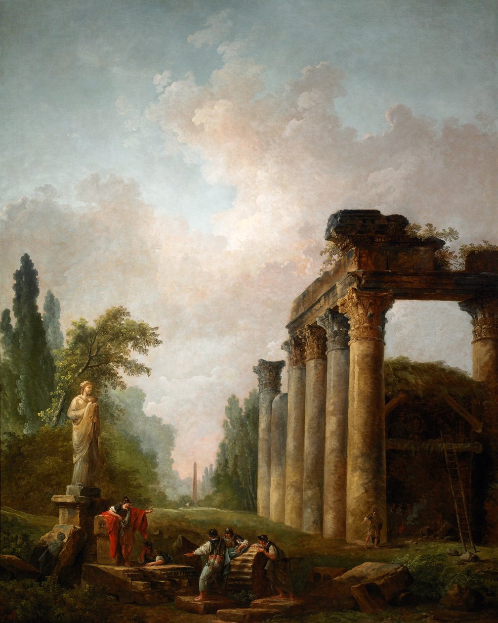 Ruinen af Hubert Robert