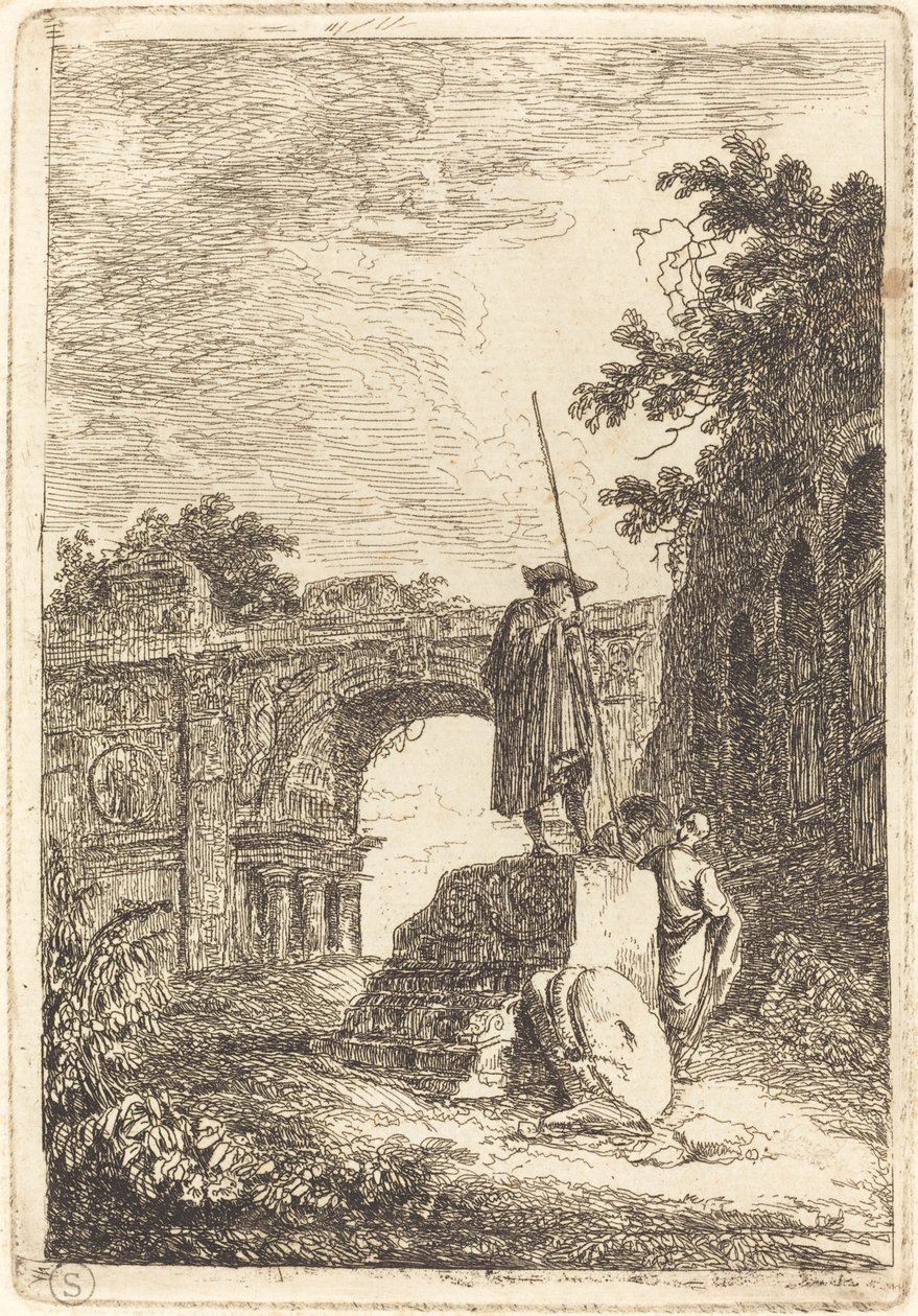 Triumfbuen af Hubert Robert