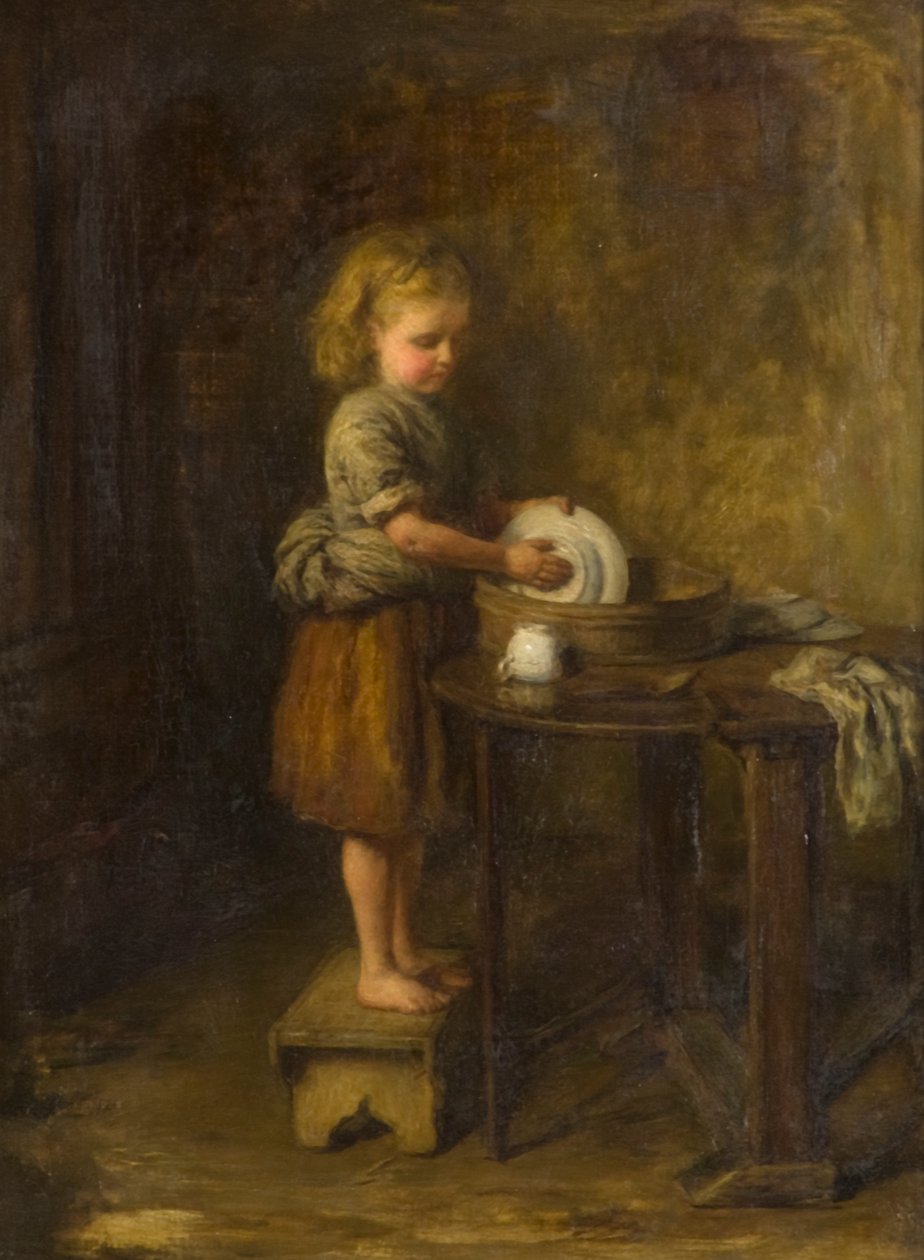Den lille husmoder, 1800-tallet af Hugh Cameron