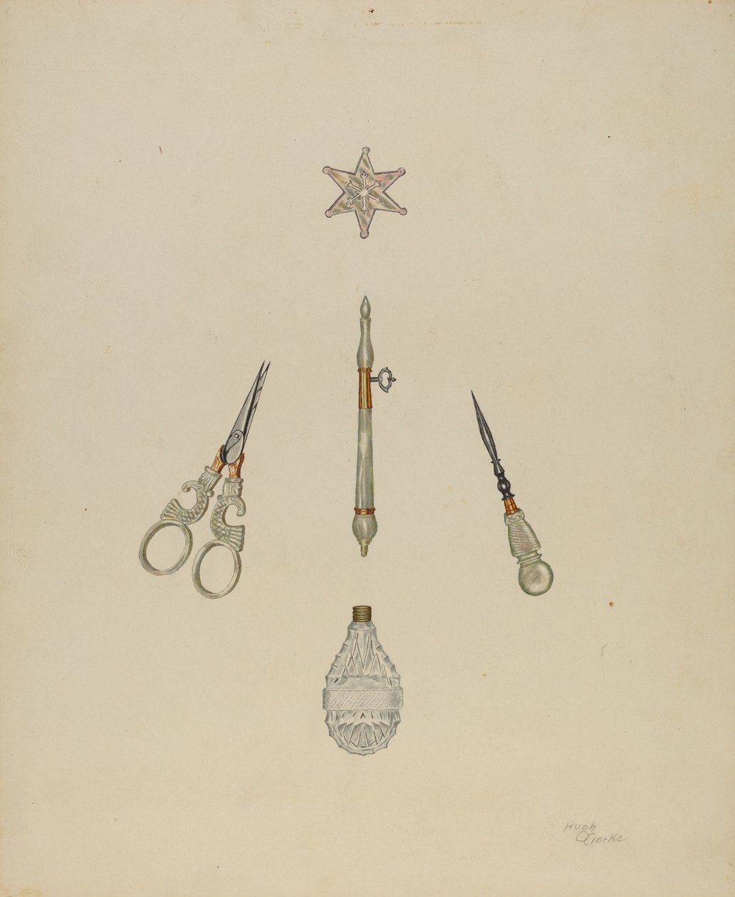 Boudoir sæt af Hugh Clarke