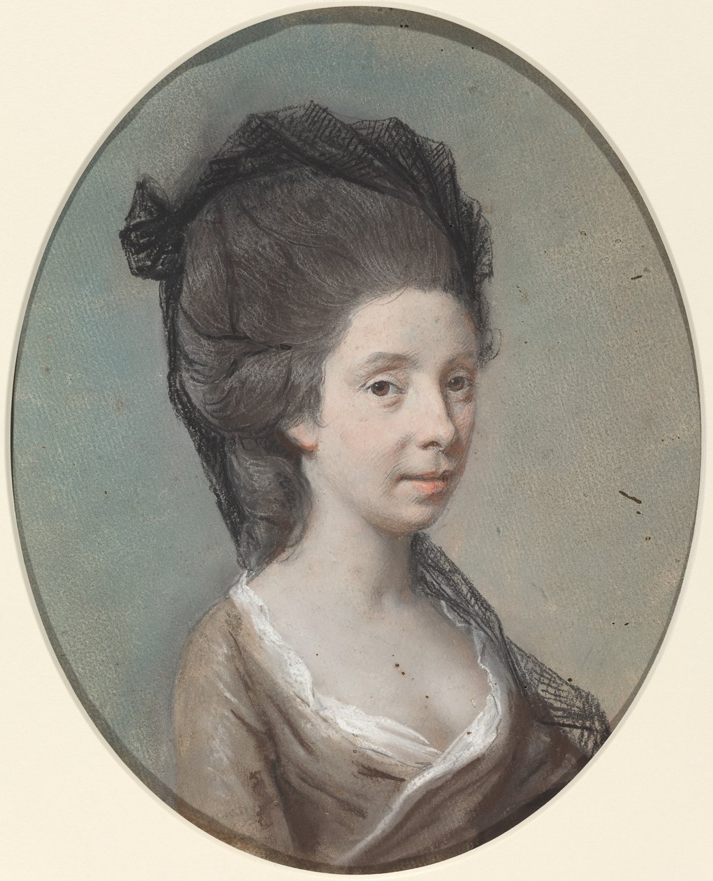 Lady Holland (Lady Mary Fitzpatrick) af Hugh Douglas Hamilton