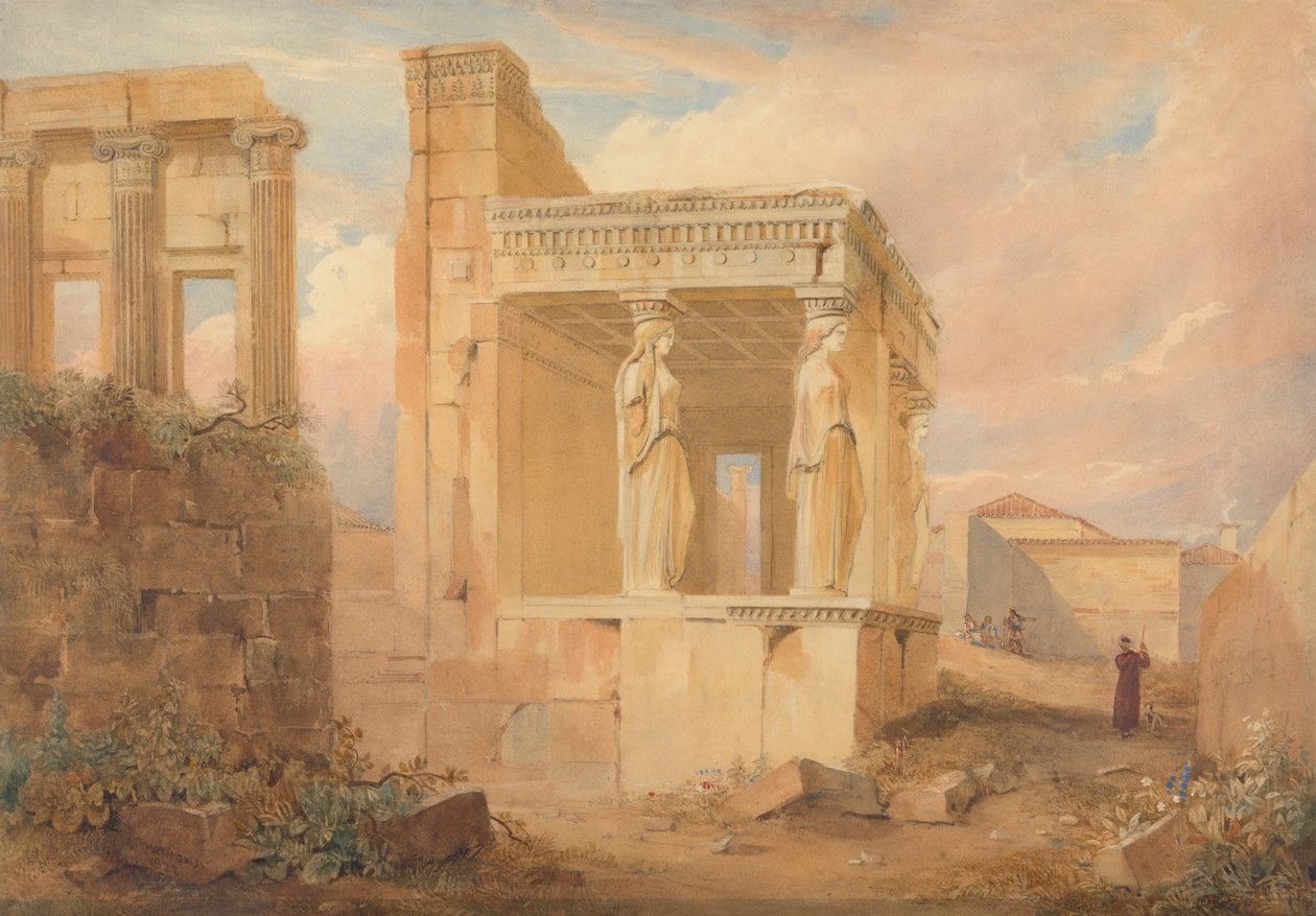 Erechtheum, Athen af Hugh William Grecian Williams