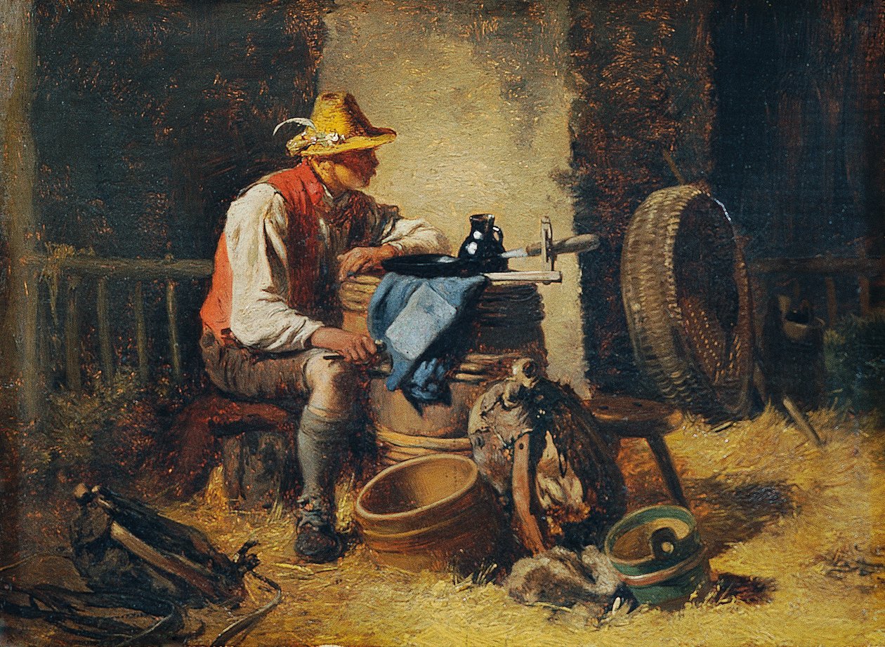 I stalden af Hugo Kauffmann