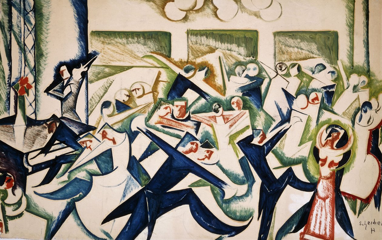 Dansere; Tangoen af Hugo Scheiber