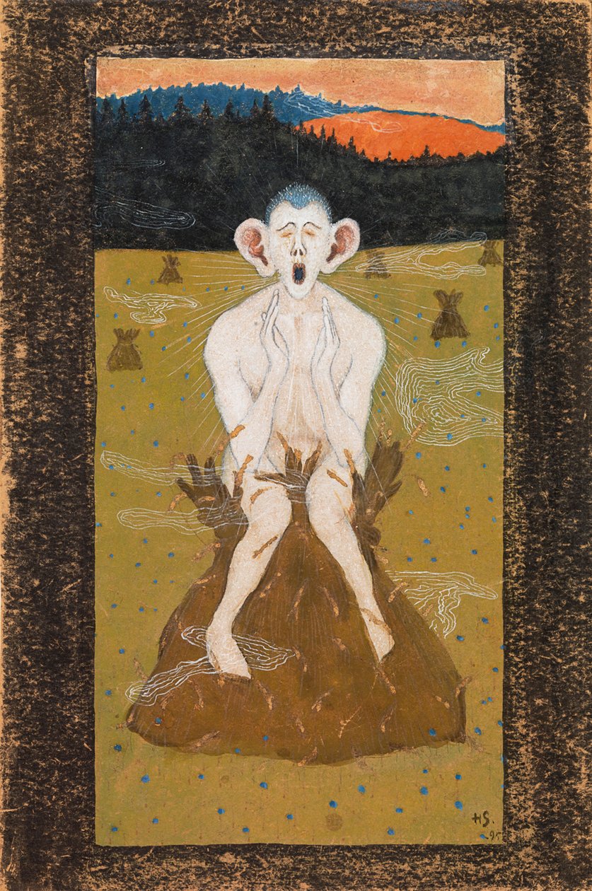 Frost, 1895. af Hugo Simberg