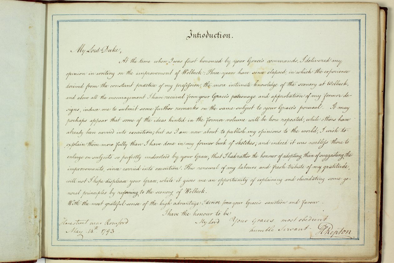 Rød bog: Welbeck af Humphry Repton