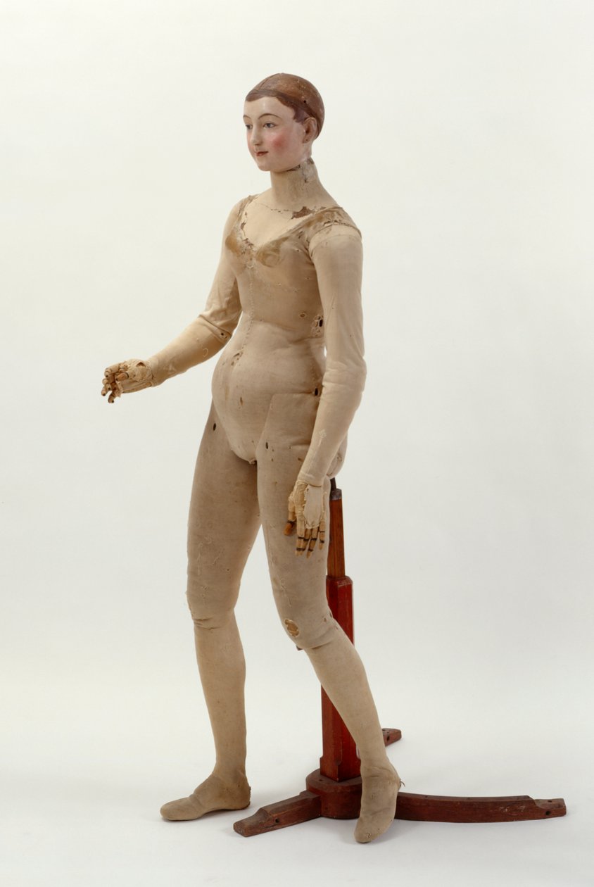 Mannequin, 1817 (træ, metal, tekstil og papirmache) (se også 312162-312164) af Huot