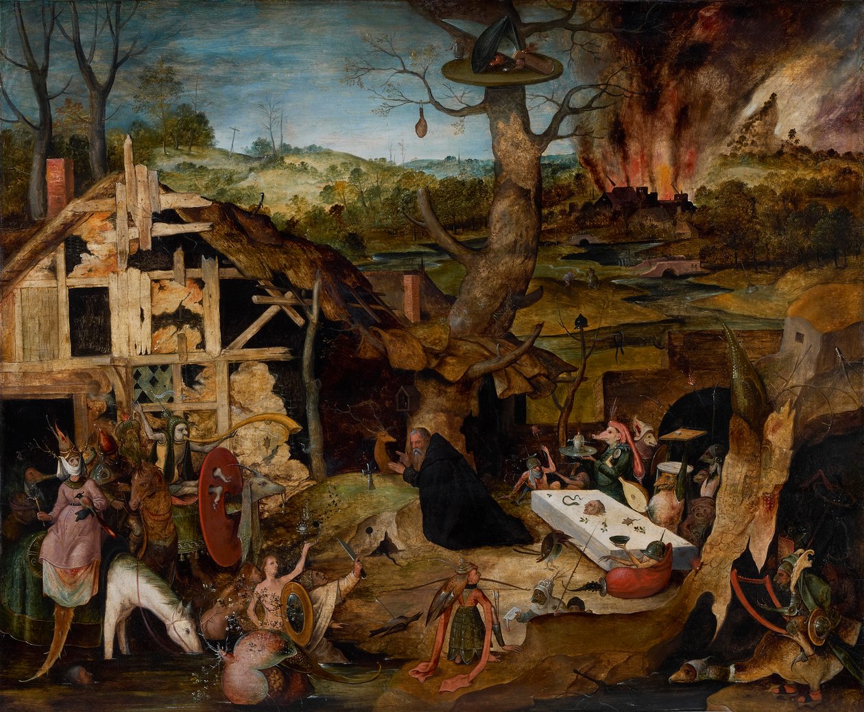 Sankt Anthonys fristelse, 1577. af Huys