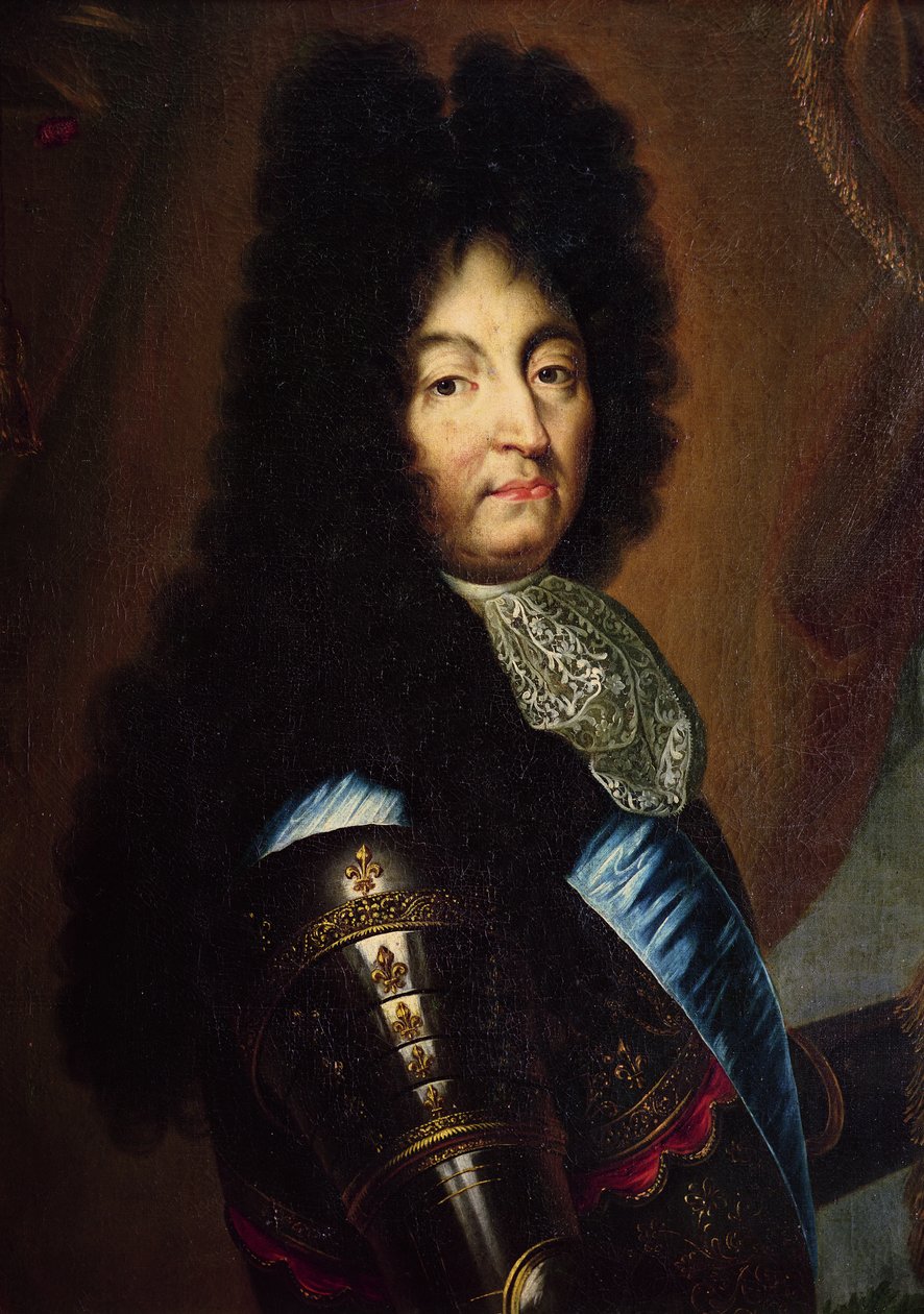 Ludvig XIV (1638-1715) af Hyacinthe Francois Rigaud