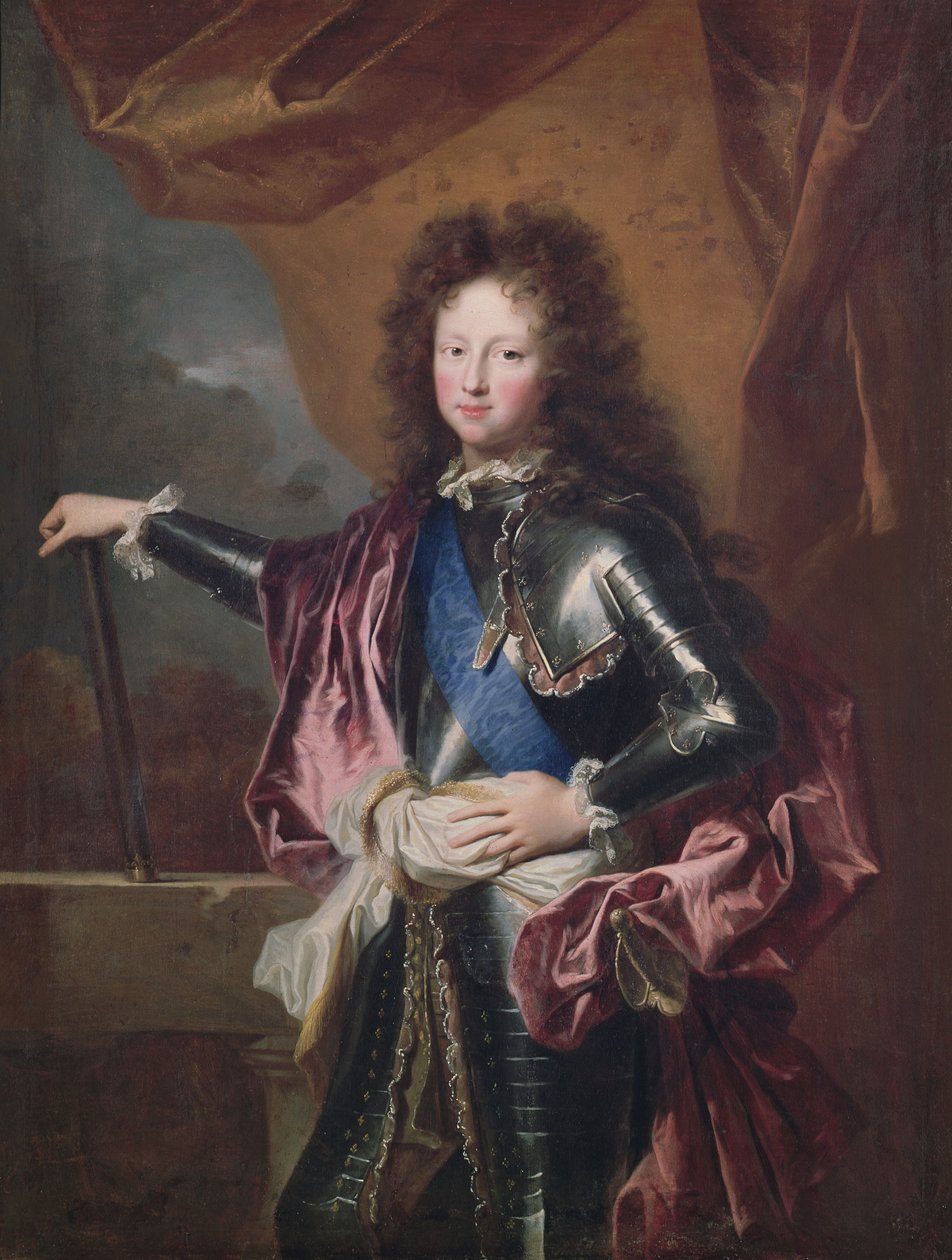 Portræt af Philippe II (1674-1723) hertug af Chartres som dreng af Hyacinthe Francois Rigaud