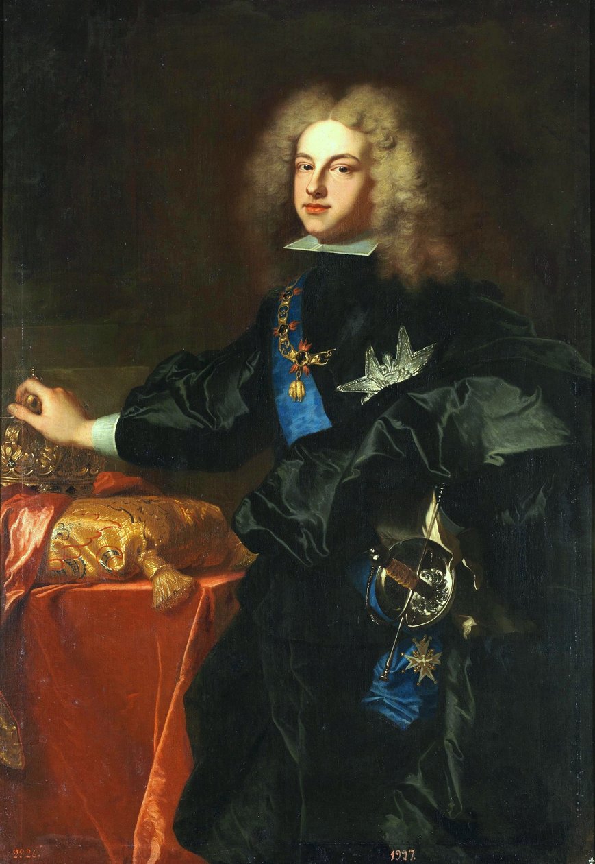 Felipe V fra Spanien af Hyacinthe Francois Rigaud