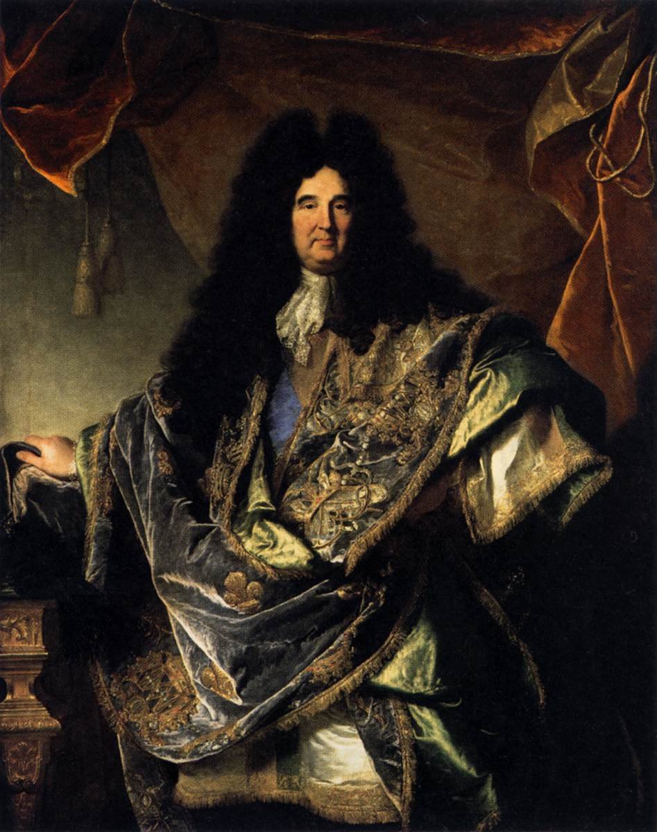 Portræt af Phillippe de Courcillon af Hyacinthe Francois Rigaud