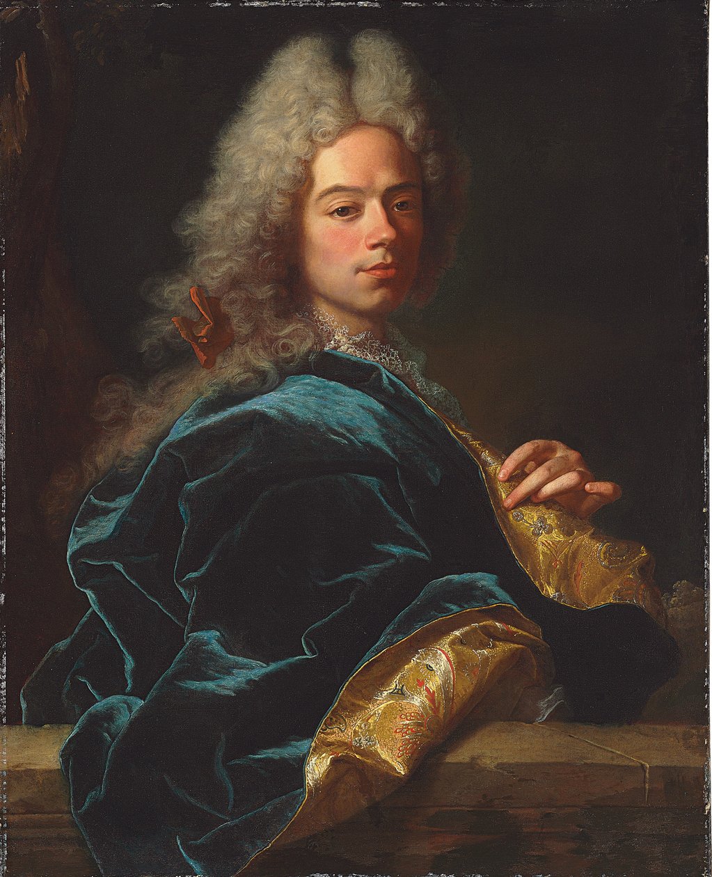 Portræt af Jean-Louis de Roll-Montpellier af Hyacinthe Francois Rigaud