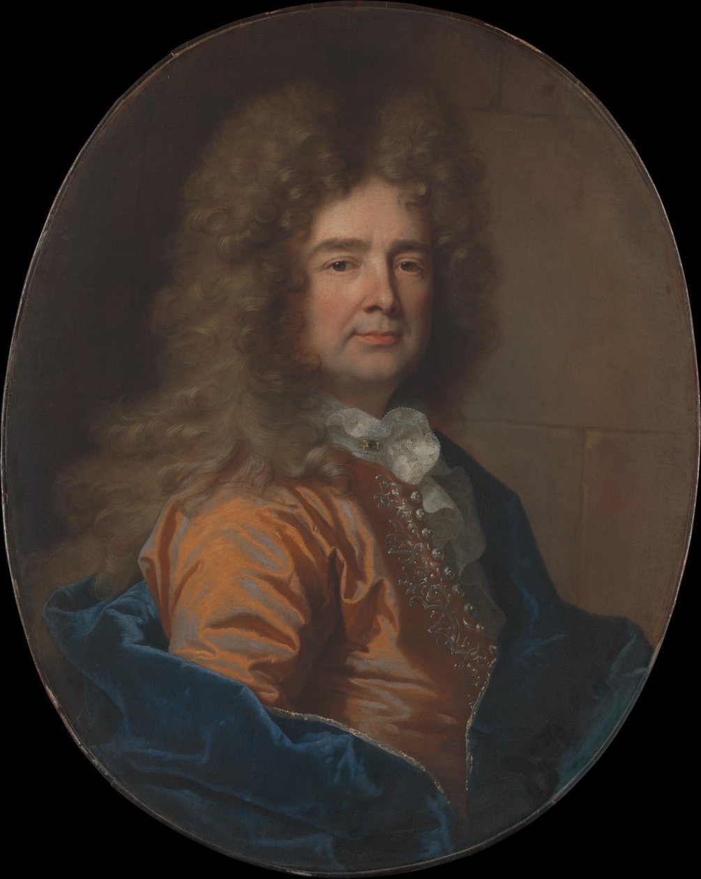 Portræt af en mand, 1693. af Hyacinthe Francois Rigaud