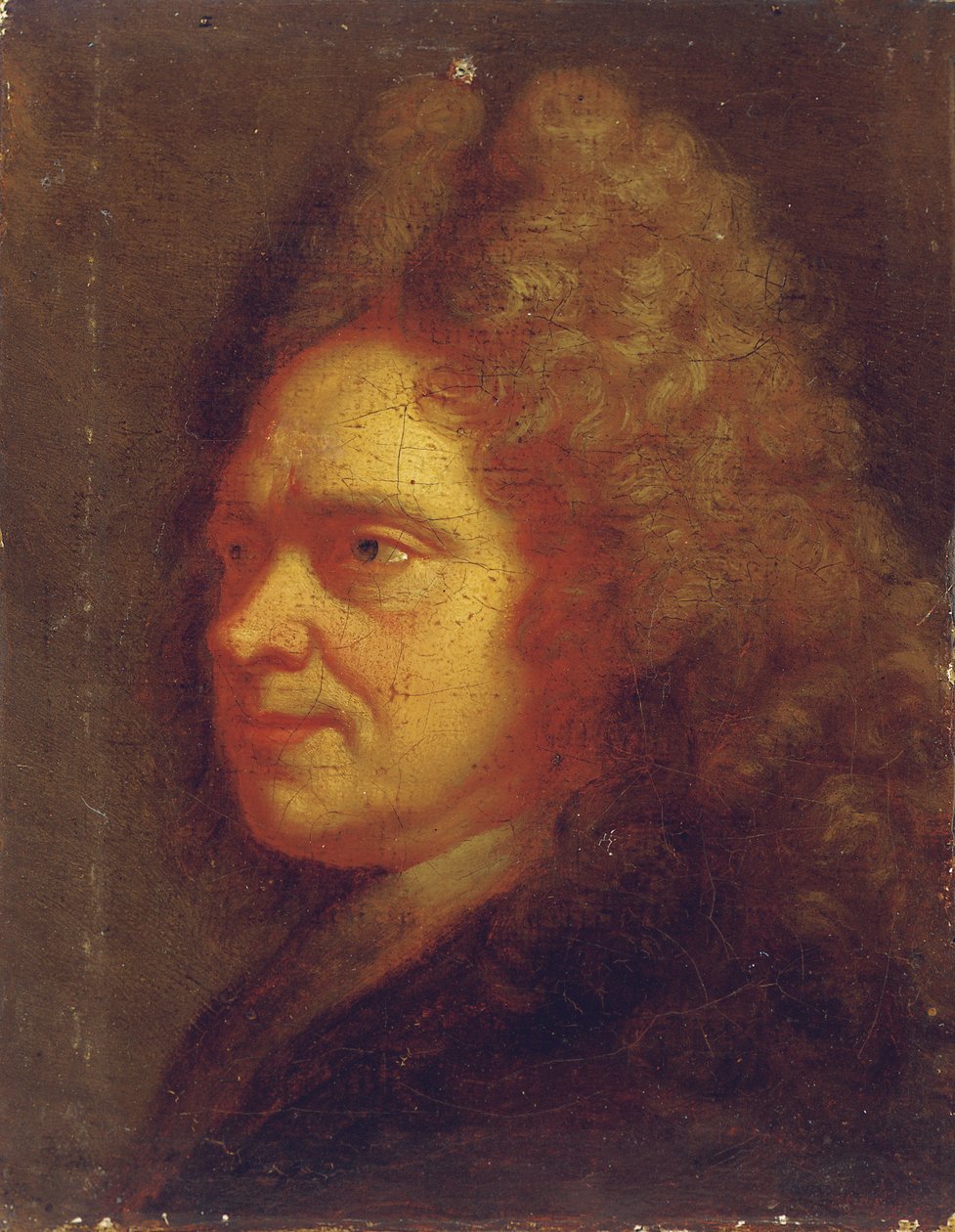 Portræt af en herre af Hyacinthe Francois Rigaud