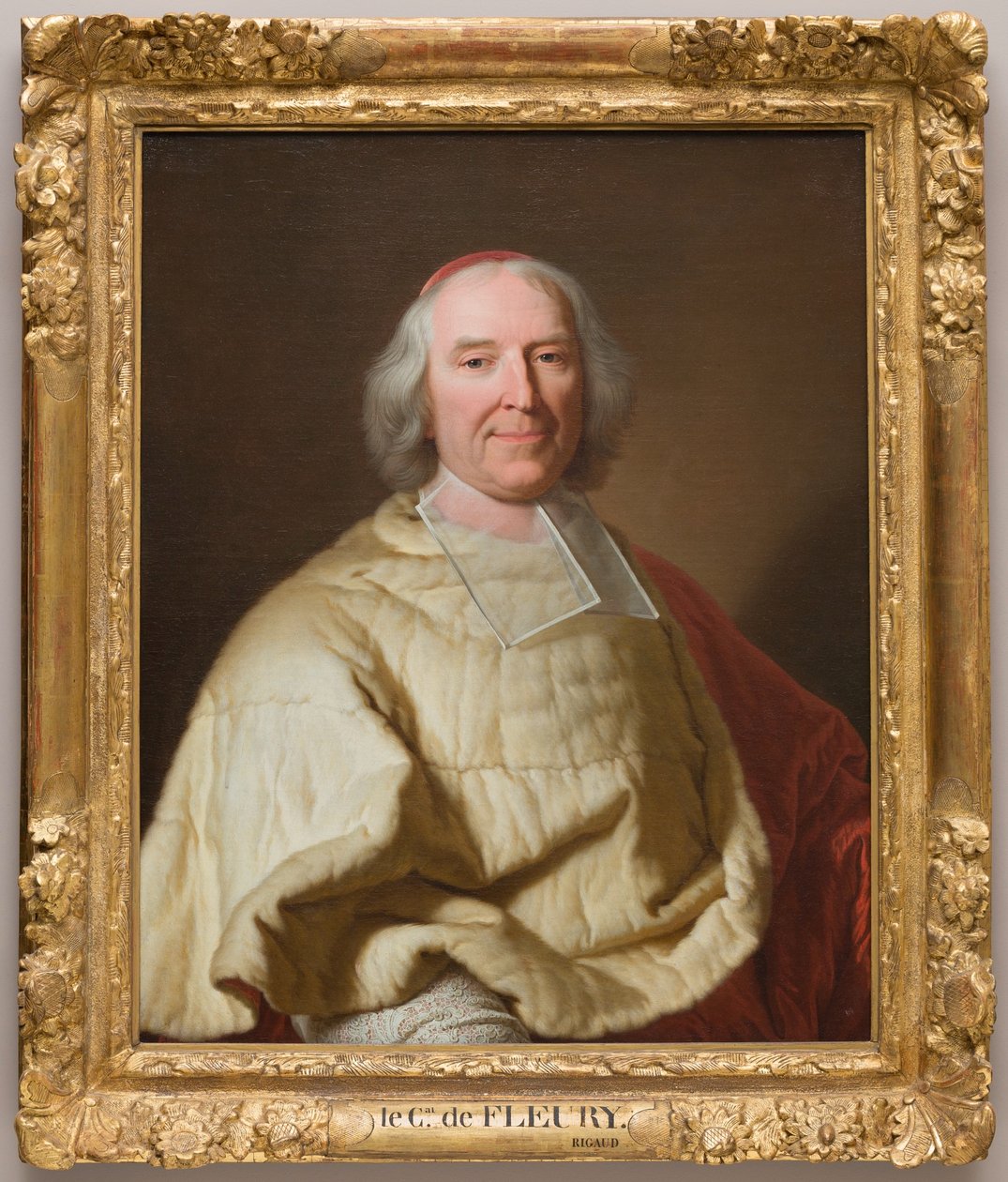 Kardinal Andre Hercule de Fleury 1653-1743 af Hyacinthe Rigaud