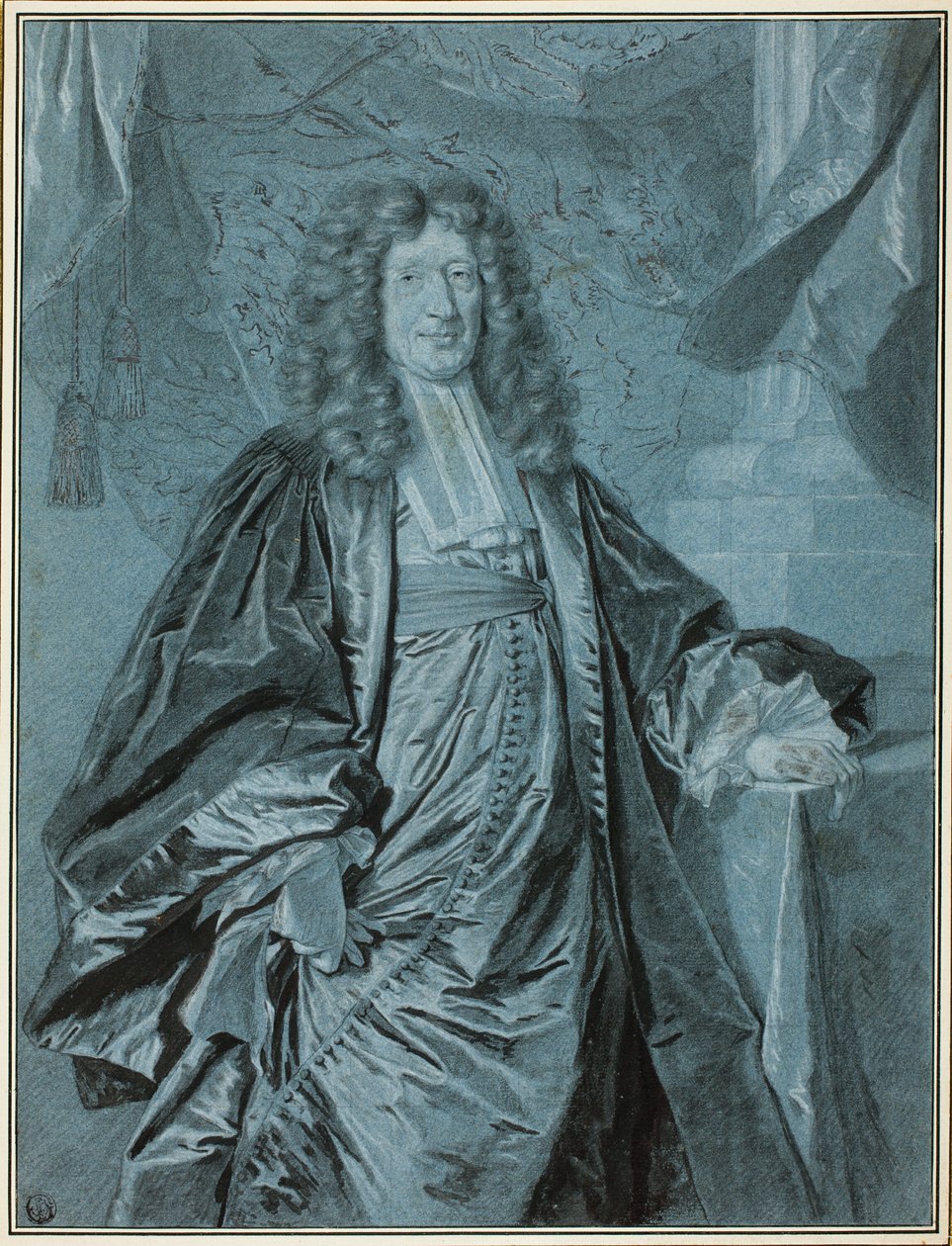 Portræt af en gentleman af Hyacinthe Rigaud