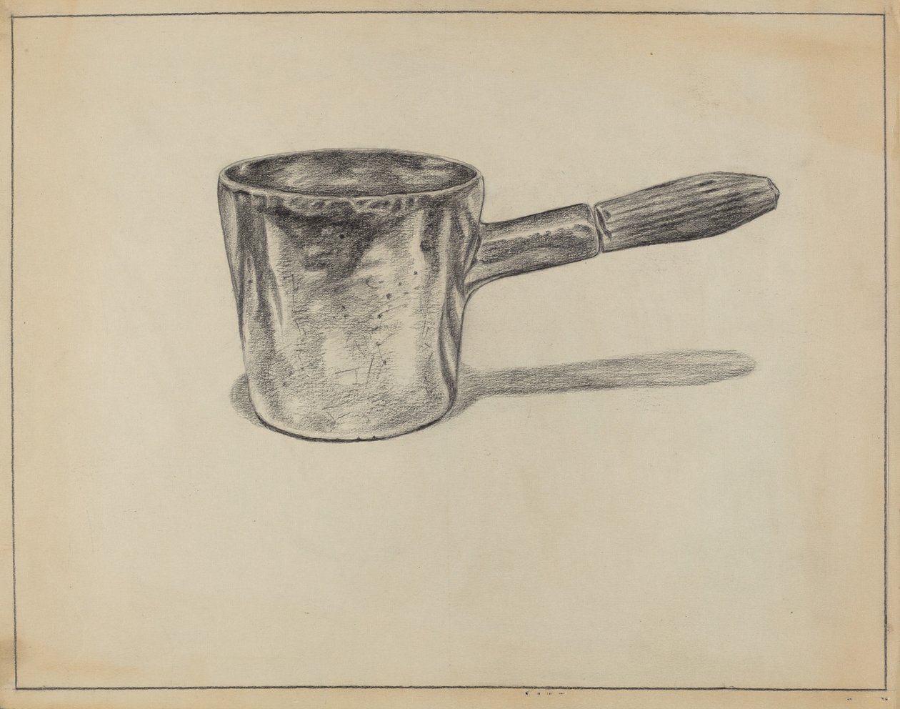 Pewter Dipper af Hyman Pearlman