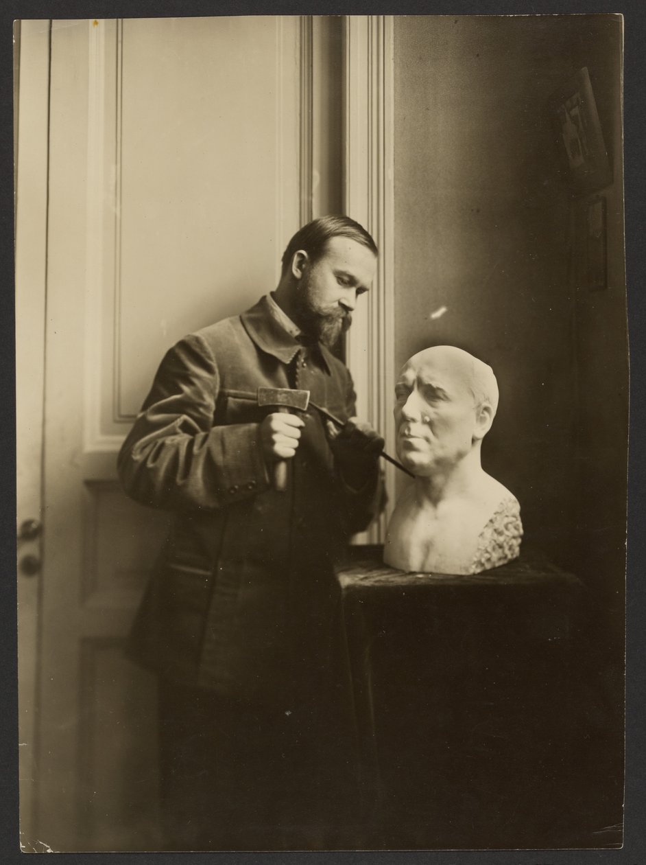 Boris Kustodiev (billedhugger) af Iakob Vladimirovich Shteinberg
