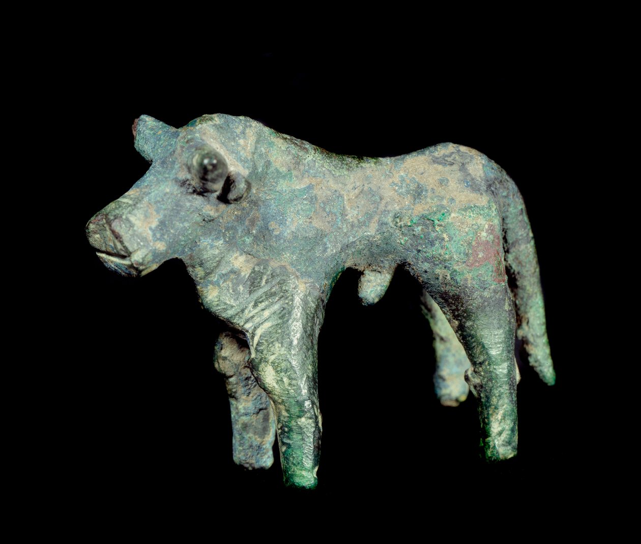 Iberisk civilisation: bronzetyr. Paris, Musée Picasso af Iberian Iberian