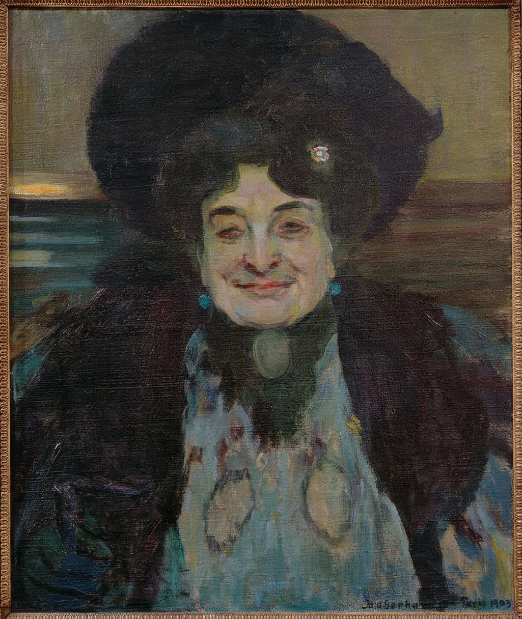 Sangerinde (Madame Baronne de Riau) af Ida Gerhardi