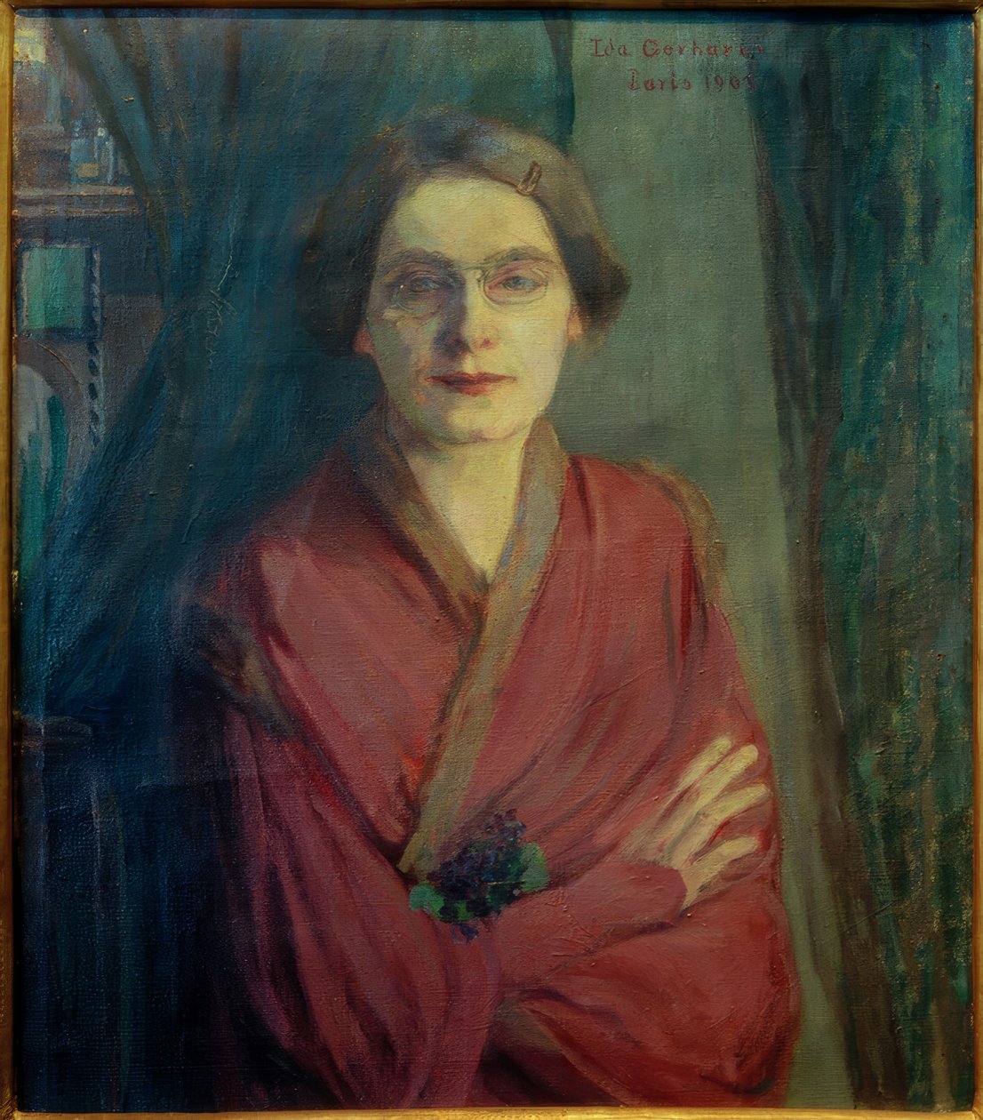 Selvportræt I. af Ida Gerhardi