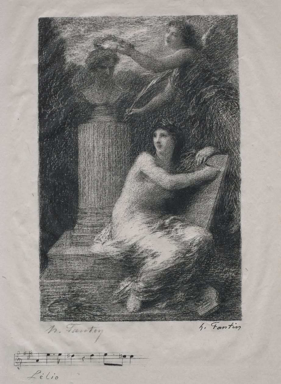 Til Berlioz. af Ignace Henri Jean Fantin Latour