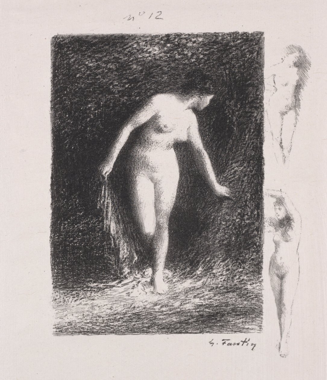 Diane, 1903. af Ignace Henri Jean Fantin Latour