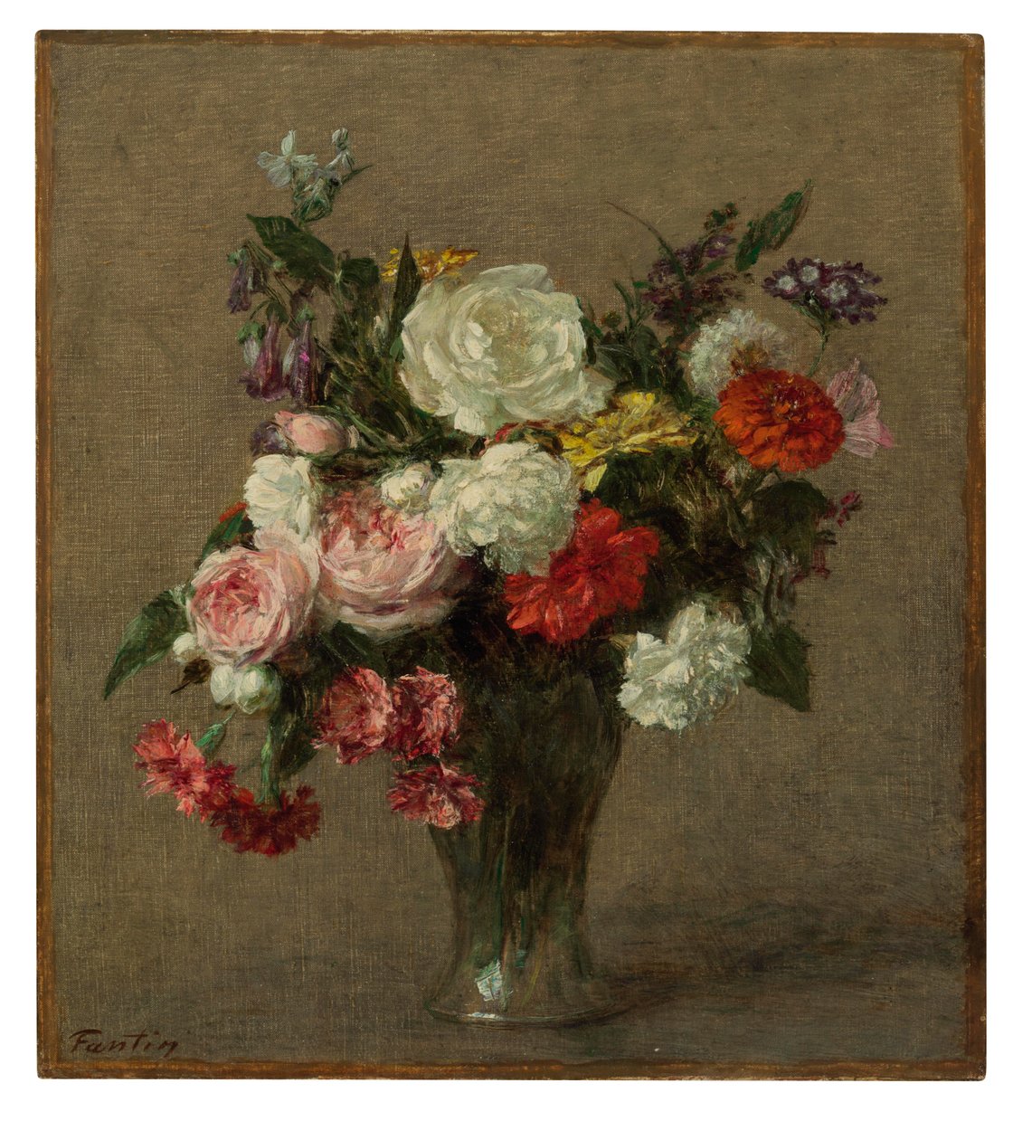Blomsterbuket, 1900 af Ignace Henri Jean Fantin Latour