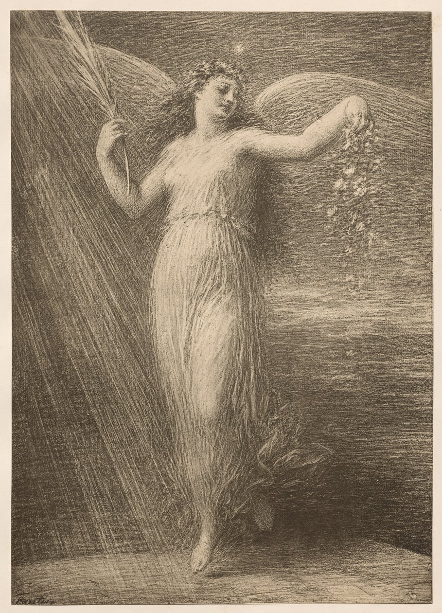 Udødelighed, 1898. af Ignace Henri Jean Fantin Latour