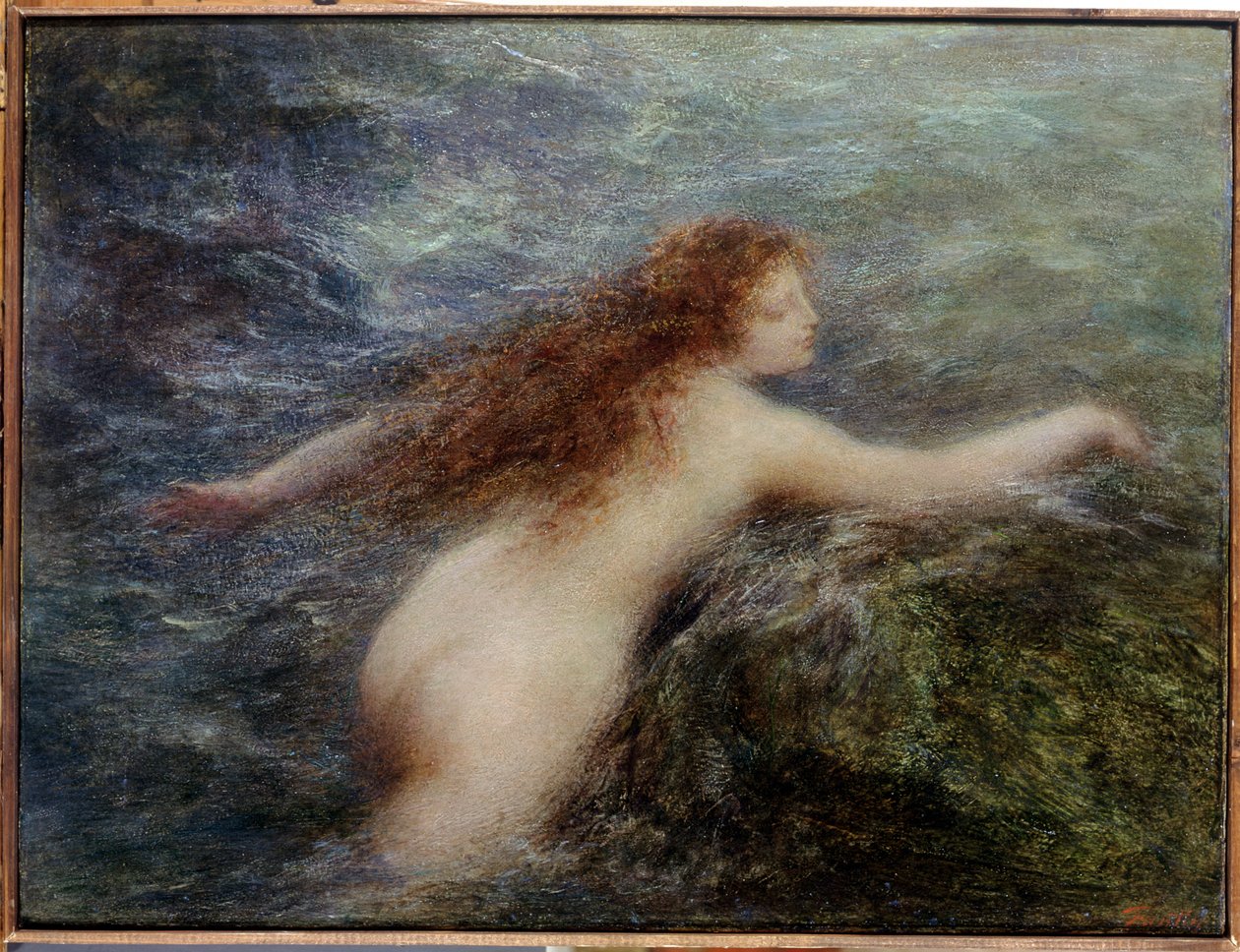 Naiade, ca. 1896 af Ignace Henri Jean Fantin Latour