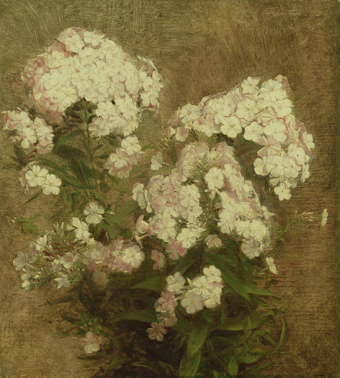 Phlox, 1870 af Ignace Henri Jean Fantin Latour