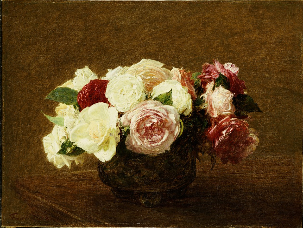 Roser, 1894 af Ignace Henri Jean Fantin Latour