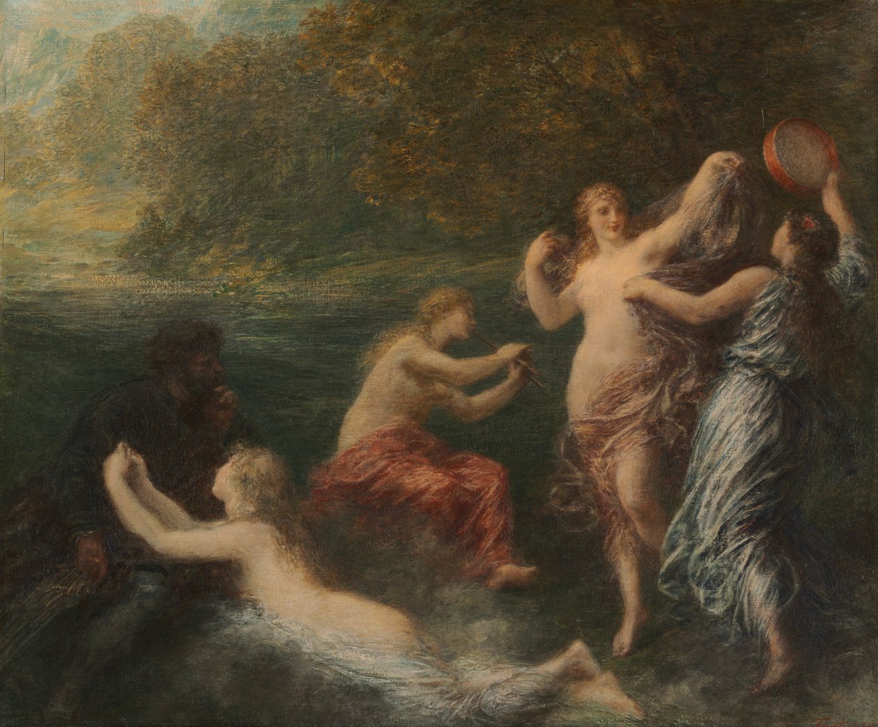 Tannhauser, 1886. af Ignace Henri Jean Fantin Latour