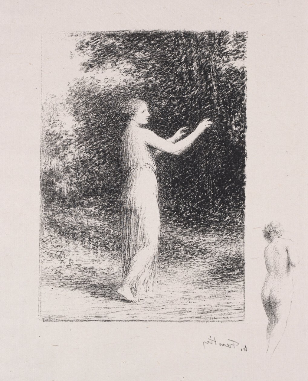 Tiggeren. af Ignace Henri Jean Fantin Latour