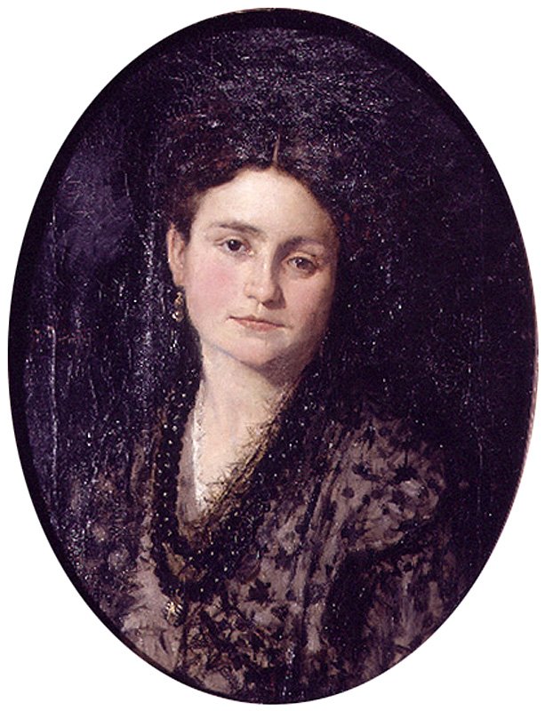 Portræt af Teresa Martinez af Ignacio Pinazo Camarlench
